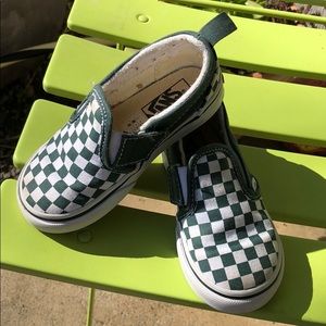 VANS Toddler Checkerboard Slip-On